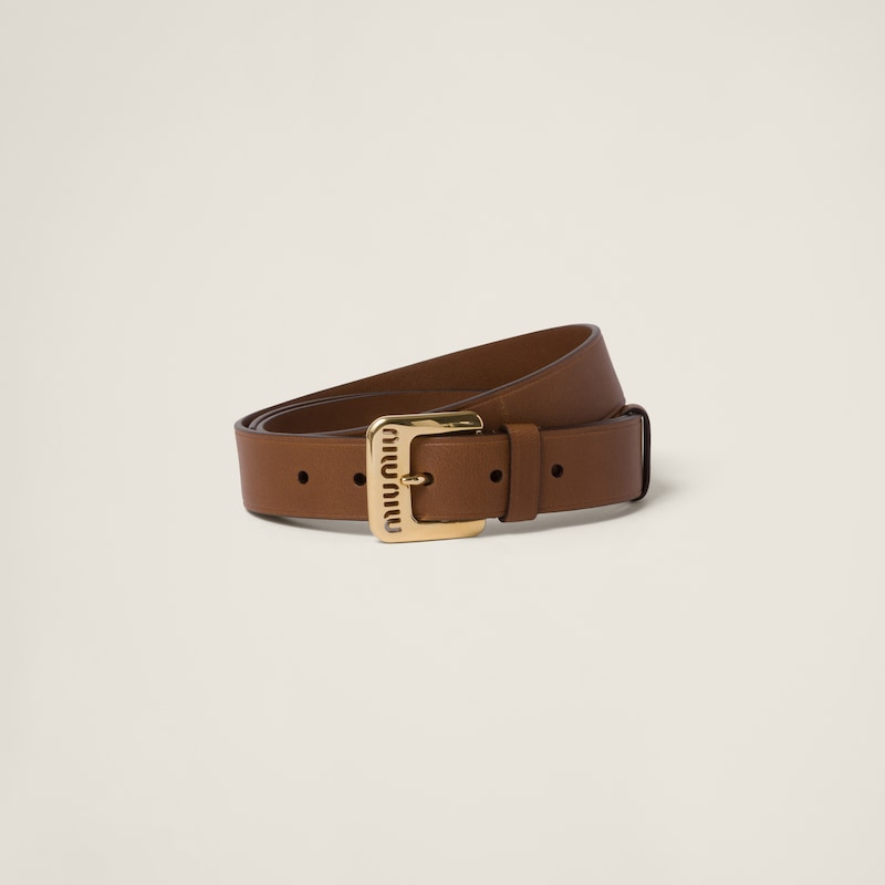 Nappa leather belt - Image 1